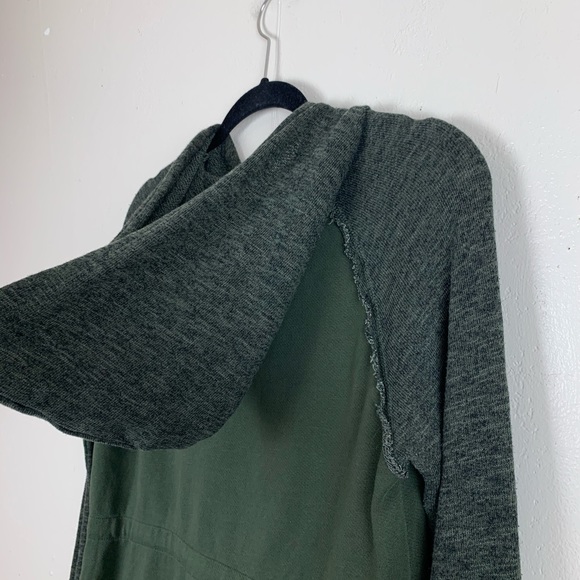 Altar’d State green gray hooded zip up jacket - Picture 5 of 7